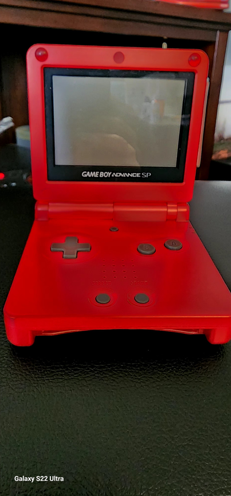 Nintendo Game Boy Advance SP - Flame Red Bundle