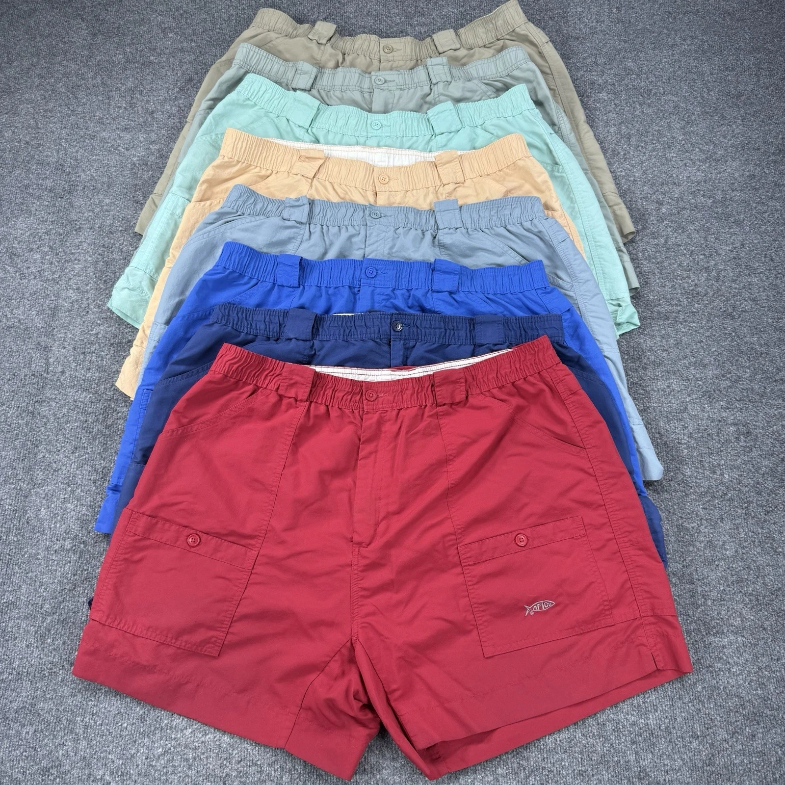 AFTCO Shorts Mens 44 (Lot of 8) Fishing Cargo Nylon Pockets
Opens in a new window or tab