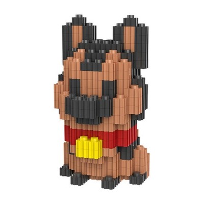 NOOLY Micro Dog Building Blocks, Pet Bricks Sets for Small, Multicolored