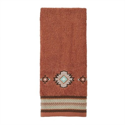 Southwest Sunset 100% Cotton Premium Hand Towel, 470 GSM, Embroidered, Soft &