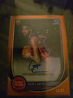 25-26 Bowman Chrome Chaz Lanier #BCA-CL Orange Mojo Auto 22/25 Made!!