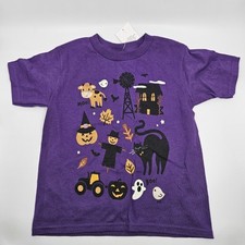 Toddler Purple Halloween Shirt 3T - NWT