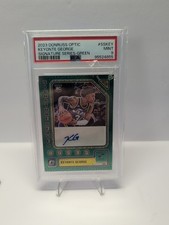 2023-24 Donruss Optic Keyonte George Signatures Series Rookie Auto RC Green PSA9