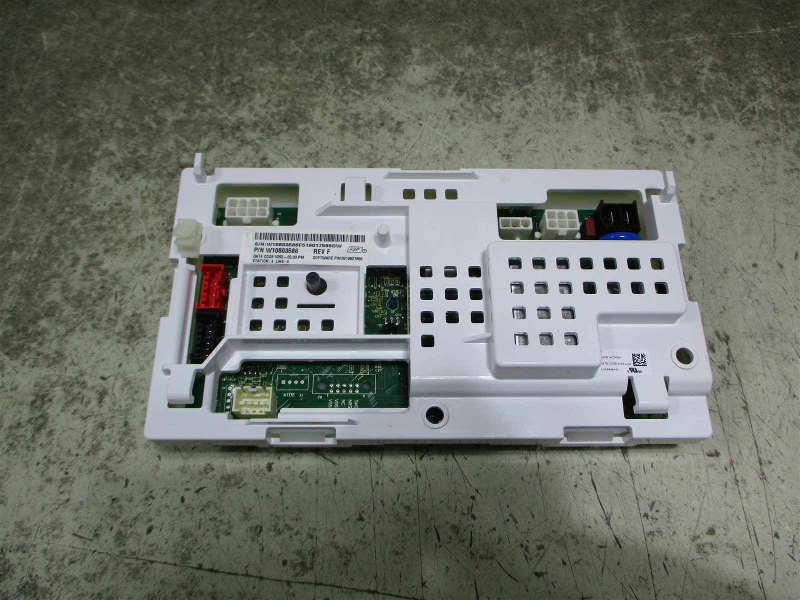 Whirlpool Washer Control Board Part # W10803586 W11116590