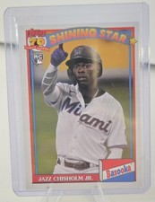 2021 Topps Archives - 1991 Topps Bazooka Shining Stars Jazz Chisholm #91BZ-14 RC