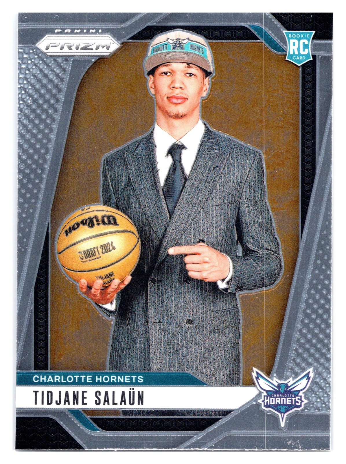 2024 Prizm NBA #262 Tidjane Salaun Variation Hornets