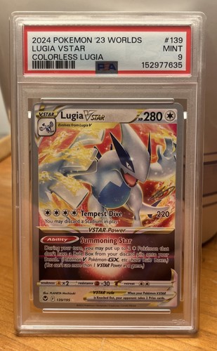 Lugia VSTAR graded CGC 9.5 for sale on eBay