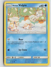 Alolan Vulpix Common SM - Ultra Prism 30/156 NM on eBay
