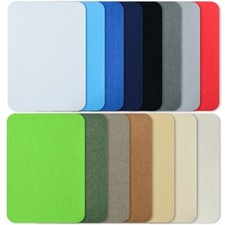 15Pcs Iron on Patches for Clothing Repair Kit 3"x4-1/4" Fabric Patch Cotton