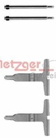 Metzger ZubehöRsatz, Scheibenbremsbelag 109-1217 FüR Chrysler MERCEDES-BENZ