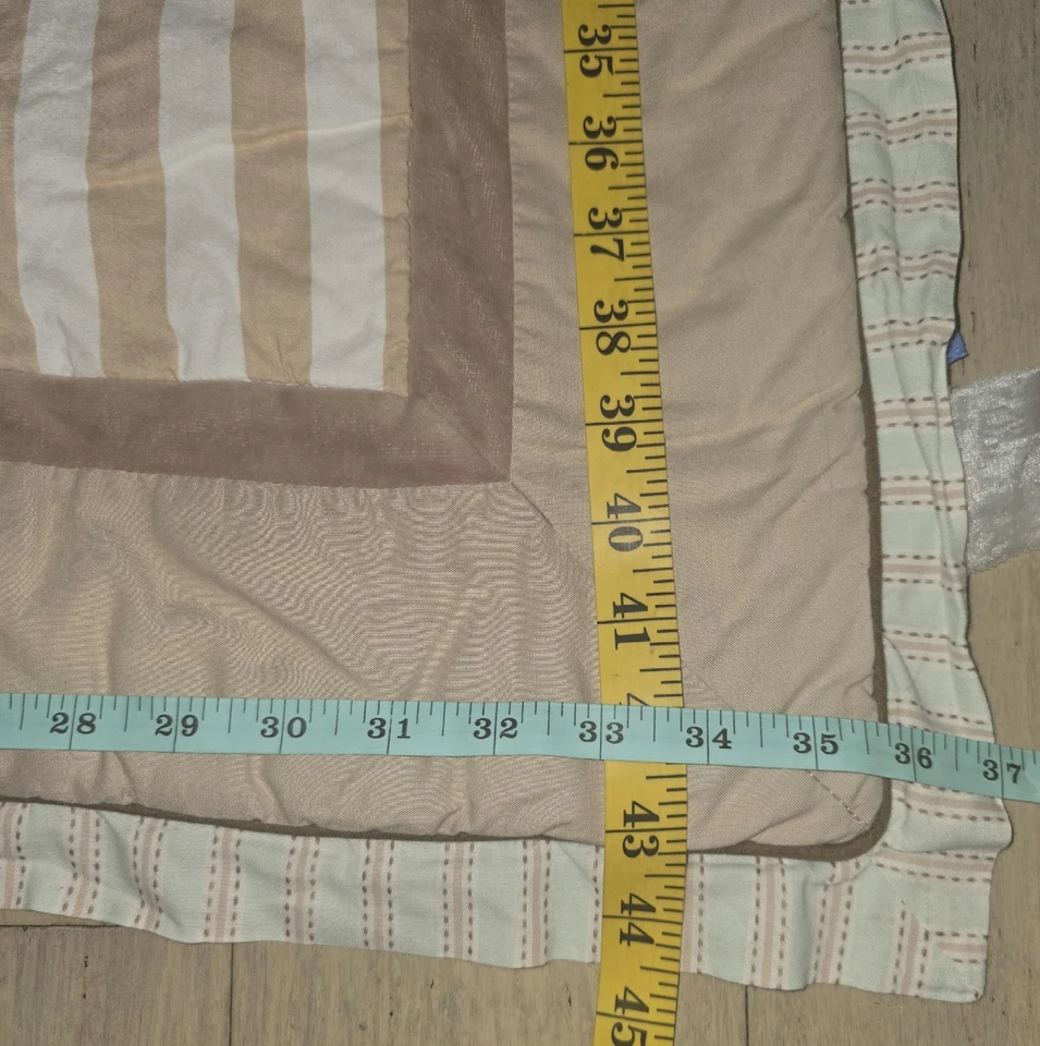 Juego de edredón de enfermera 4 piezas textiles vivos bebé algodón baboo colores neutros Foto 2 de 4