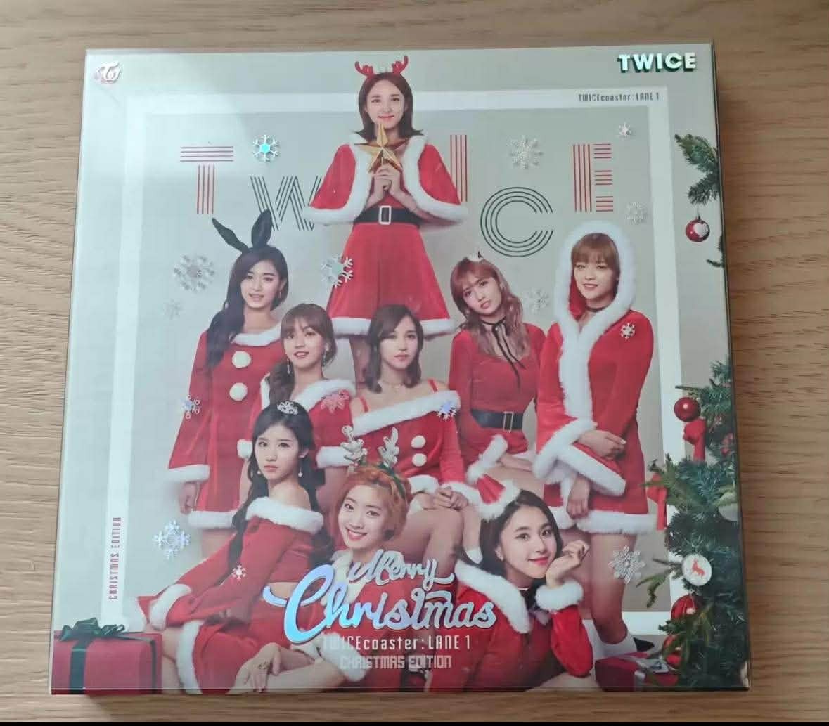 No photocard) TWICE OFFICIAL TWICECOASTER LANE 1 CHRISTMAS ALBUM