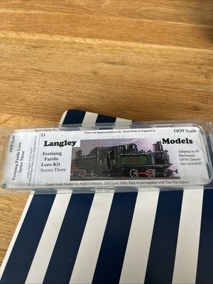 Festiniog Double End Fairlie Series Three 009 Scale Langley Models Kit Unmade