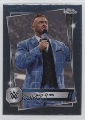 2025 Topps Chrome WWE Nick Aldis #150 0s2
