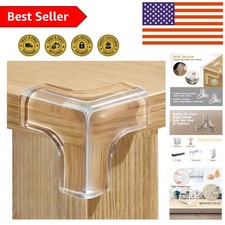 12 Eco-Friendly Corner Guards - Baby Proofing Furniture with Strong Adhesive