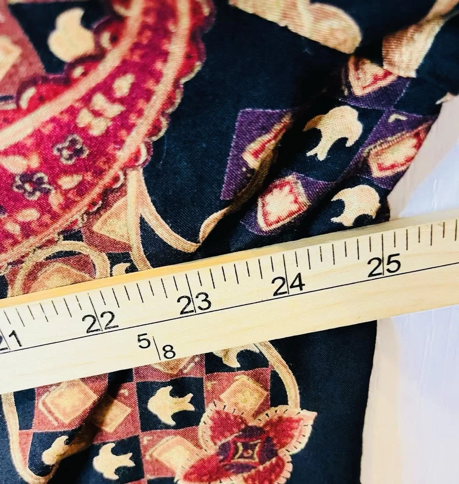 Blazer floral cuadrado vintage Kensington para mujer talla L Foto 3 de 4