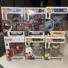 Funko Pop! Television Mix Lot Of 6 -Simpsons, South Park, Westwood And Doctorwho