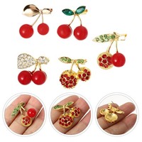 5 Pcs Brustnadel-Set Strass Brosche Broschen Broschenstifte FüR Frauen Damen