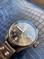 IWC Big Pilot Solid 18K White Gold Grey Dial Automatic 46MM Date IW500402 7