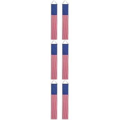  3 Pairs Dekoration Am Unabhängigkeitstag Amerikanisches Flaggenbanner