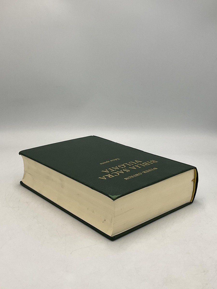 BIBLIA SACRA VULGATA Robert Weber Roger Gryson Deutsche 5th ed HC BIBLIA SACRA VULGATA Robert Weber Roger Gryson Deutsche 5th ed HC