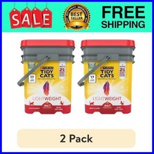 Purina Tidy Cats Lightweight 24/7 Performance Odor Clumping Cat Litter 2 pack
