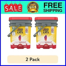 Purina Tidy Cats Lightweight 24/7 Performance Odor Clumping Cat Litter 2 pack