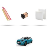 Hoffcar Wartungskit - 3 Filter Kompatibel Mit Citroen Ds3 1.6 16V Vti 88KW