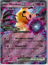 Mimikyu ex (Journey Together Stamped) 069/159 Miscellaneous Cards & Products NM