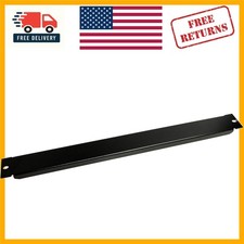 1U Rack Mount Blanking Panel - Easy Installation, Steel Filler for Server Racks