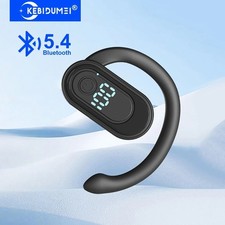 Wireless Bluetooth 5.4 Earpiece Trucker Headset Driving Noise Cancelling Earbuds