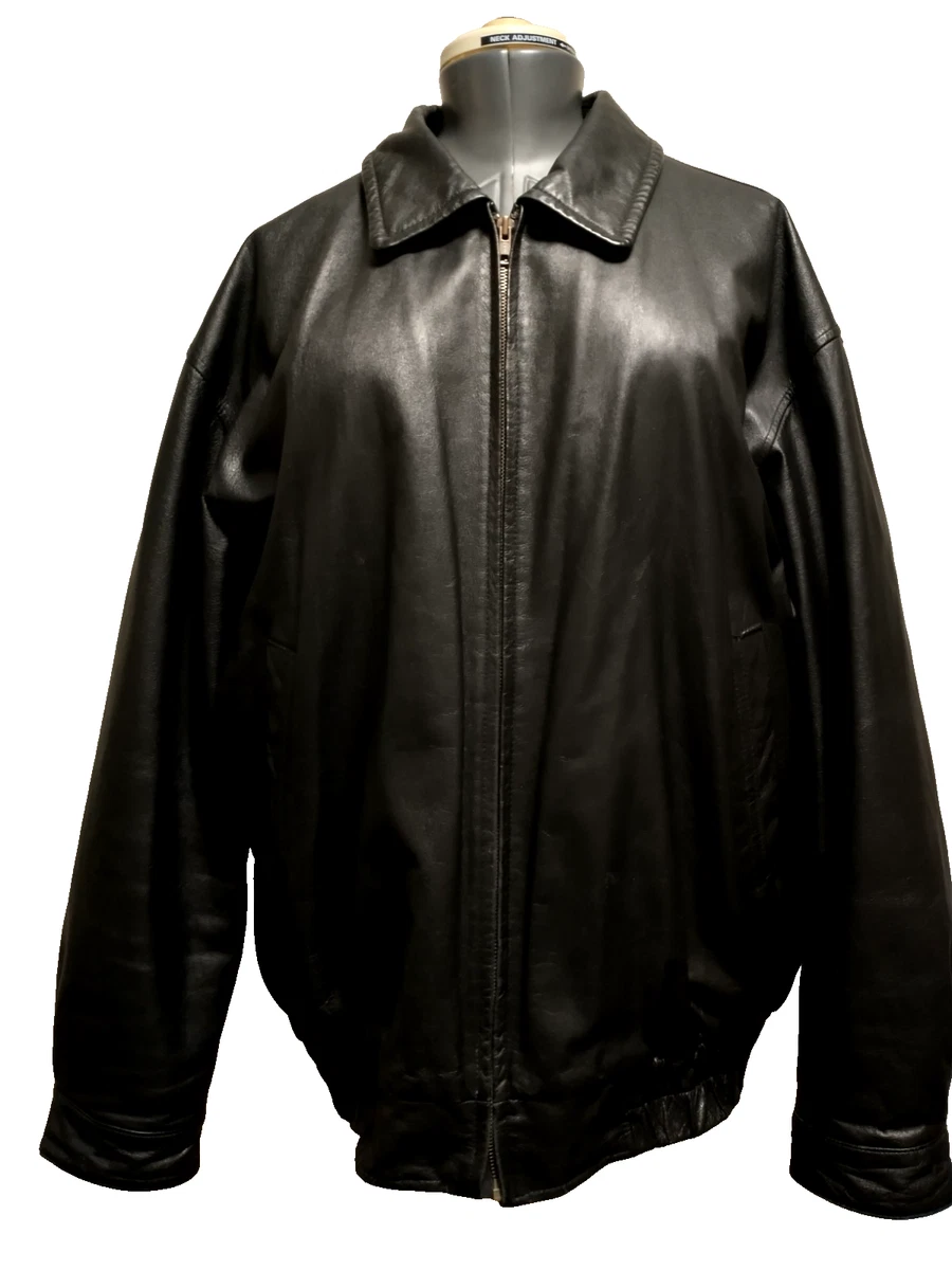 St. John's Bay Leather Outer Shell Black Coats, Jackets & Vests