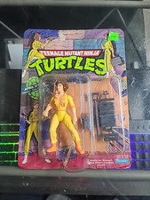 1988 Playmates April O'Neil TMNT Teenage Mutant Ninja Turtles Unpunched 10 Back
