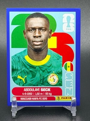 SECK SEN 5 SENEGAL 2026 Panini FIFA World Cup Sticker BLUE US Edition