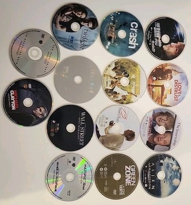 DVD Lot, 14 DISC & ARTWORK ONLY **NO CASES** Titles In Description
