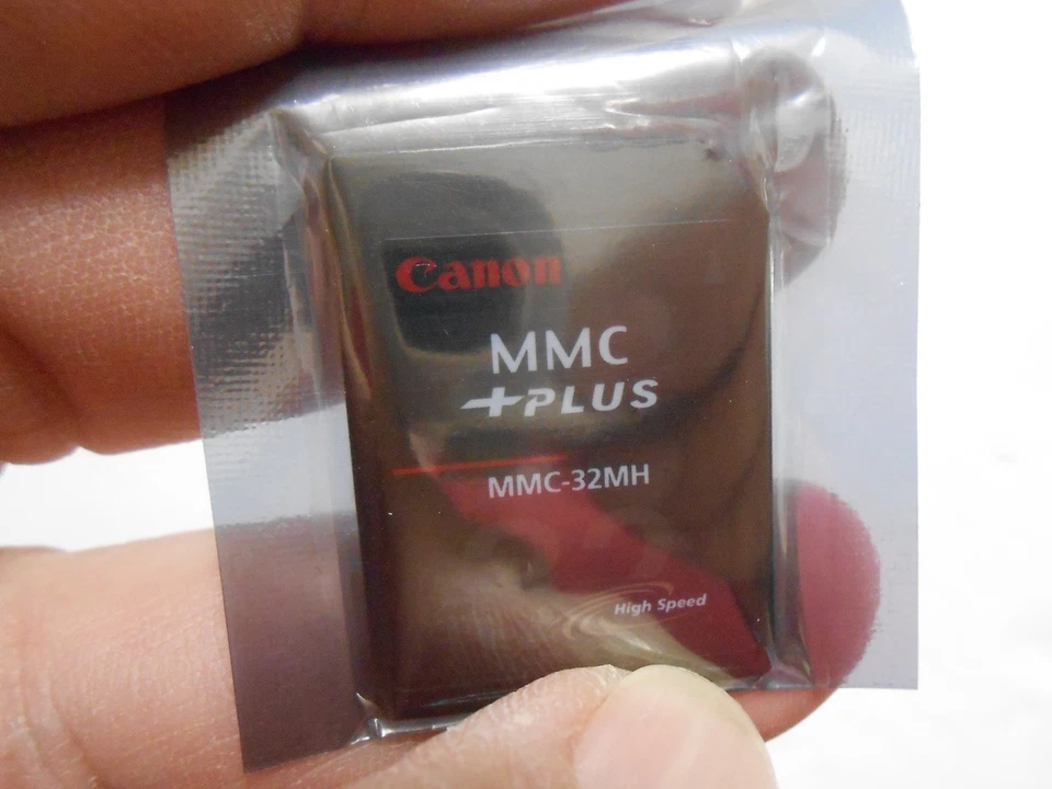 Genuine Canon 32MB MMC Plus MMC-32MH Camera High-Speed Memory Card - Image 3 of 3