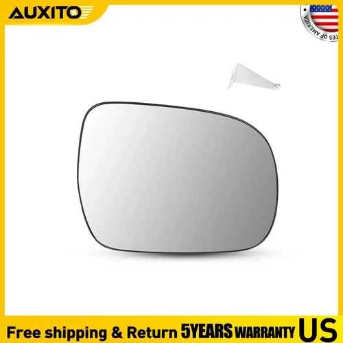 fit 2005-2011 Toyota Tacoma Passenger Side RH Replacement Mirror Glass TO1325113