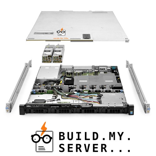 Dell PowerEdge R430 Server 2.30Ghz 24-Core 32GB RAM 960GB SSDs +4x Caddies Rails