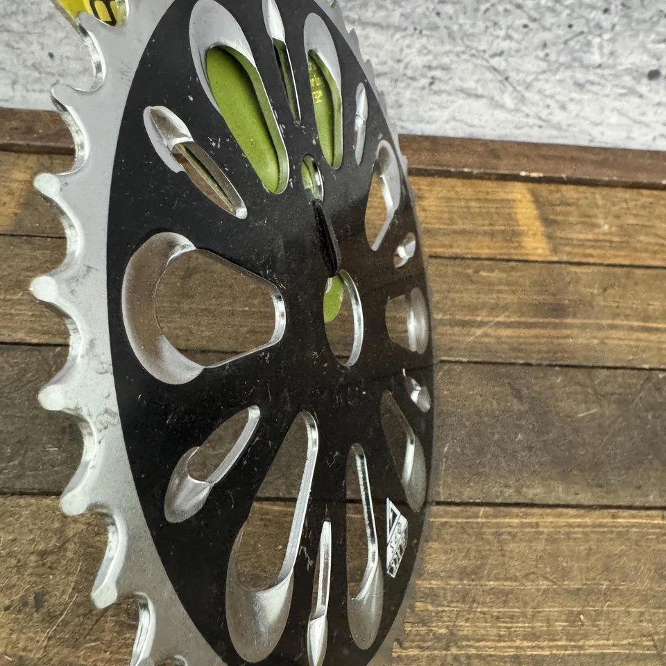 Black Ops BMX Sprocket 44T NOS New Steel Chainring vCrank 1/2 x 3/32 Black - Image 2 of 4