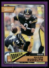 2018 Panini Honors #316 Mason Rudolph Classics Update Rookies Purple #/9