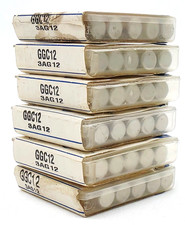 Lot of 30 Gould Shawmut GGC12 125V 12 Amp 1/4 x 1-1/4 Fast Acting Glass Fuses