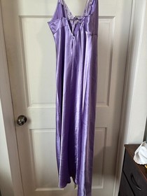 VTG Gilligan & OMalley Slip Lingerie Lavendar Polyester Lace  M 54"