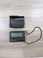 Vintage Motorola Mobilpage Pager Beeper With Belt Clip. LOT B.
