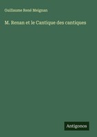 Guillaume René Meignan | M. Renan Et Le Cantique Des Cantiques | Buch (2025)