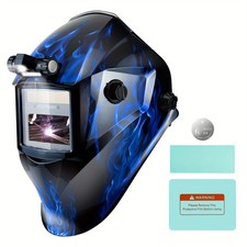 Welding Hood Auto Darkening Welding Helmet with Light True Color 1/1/1/2