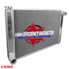 Fabricated Aluminum Universal Racing Radiator For 19 X 27 X 3 Fordmopar 2row