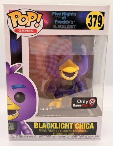 Funko Pop!: Five Nights at Freddy's - Blacklight Chica - GameStop Exclusive #379