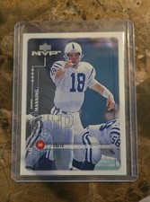 PEYTON MANNING 1999 UPPER DECK MVP FOOTBALL CARD # 79 Indianapolis Colts
