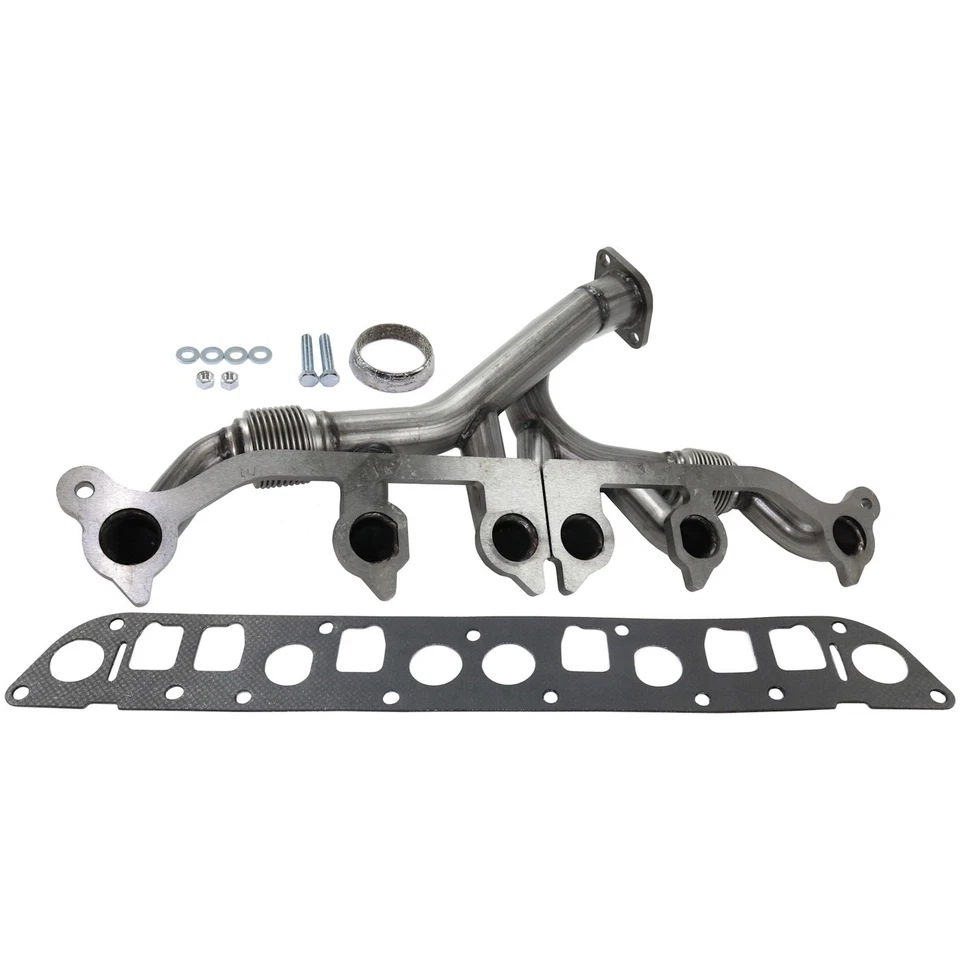 Colector de escape de acero inoxidable para Jeep Grand Cherokee Wrangler 4,0 L V6 NUEVO Foto 2 de 4