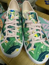 New With Box, Keds x SUNNYLIFE Sydney Australia Sneakers, BIRDS Size 7.5 M Women